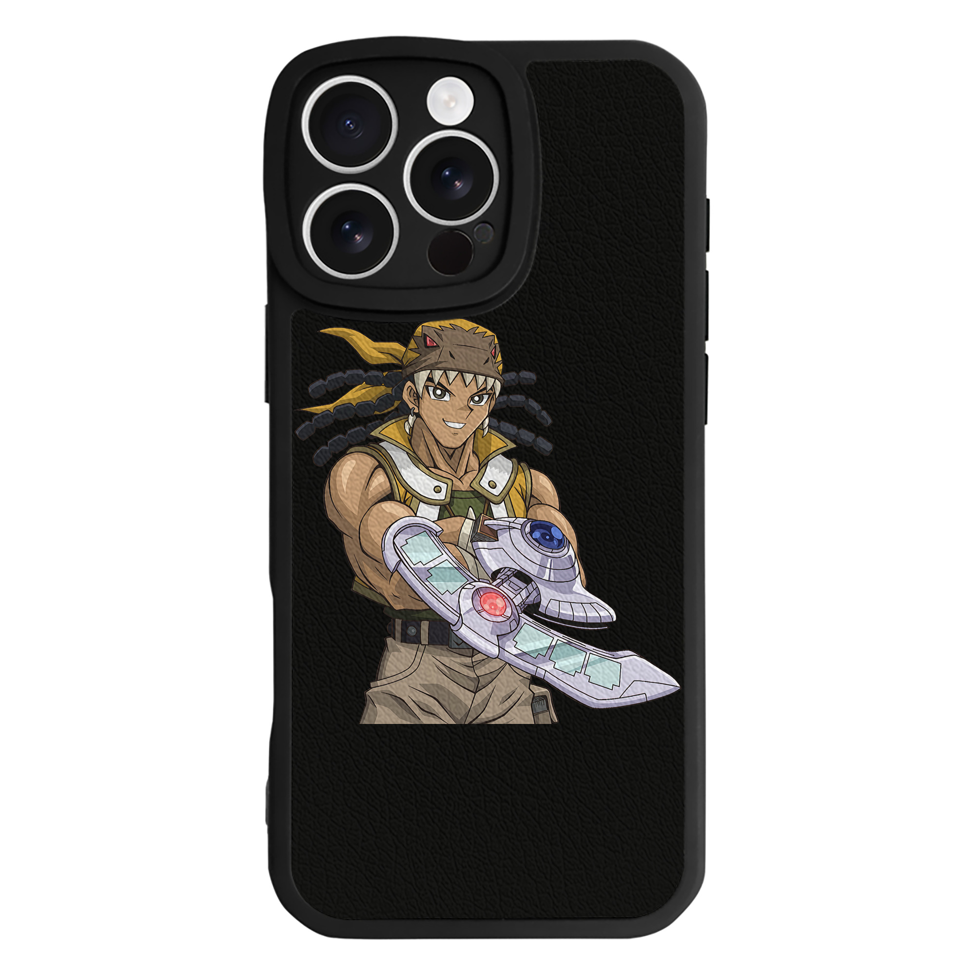 遊☆戯☆王 Yu-Gi-Oh! 【iPhone 16シリーズ対応】シリコンスマホケース（レザー調） 材質：シリコン
